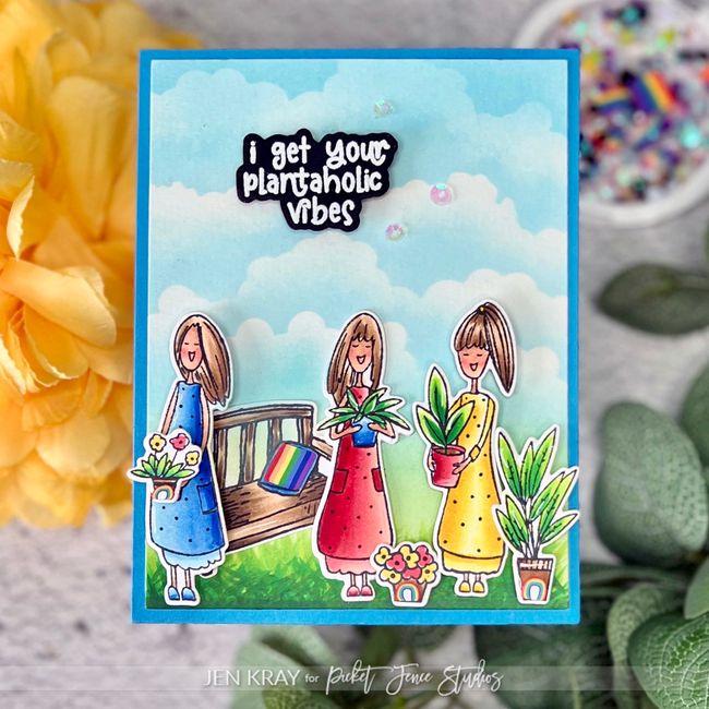 Pot It Like It's Hot With The Best Dirt Stamp Set! - Picket Fence Studios