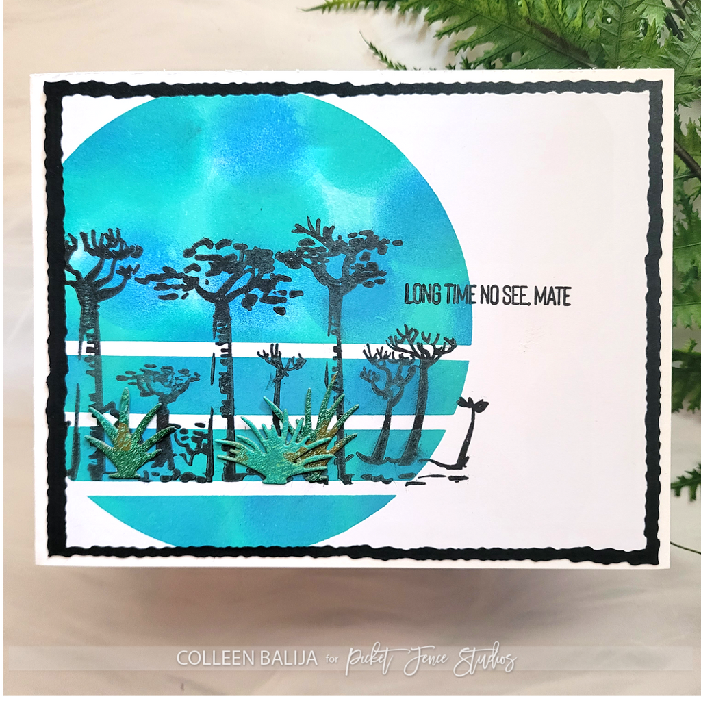 Creating Fun Backgrounds for Your Stamps!