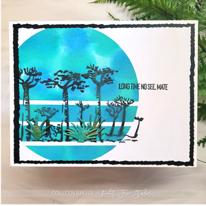 Creating Fun Backgrounds for Your Stamps!