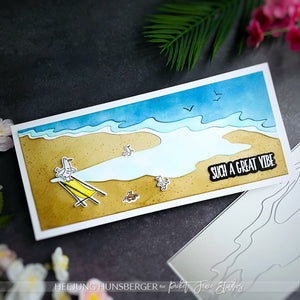 Seashore Slimline Card