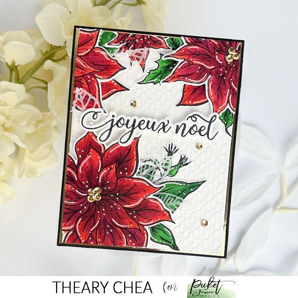 Seasonal Christmas Flowers - Picket Fence Studios