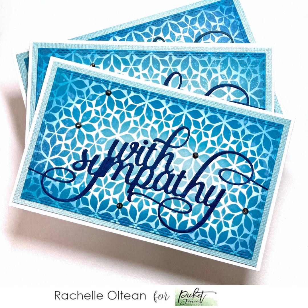 Sending Sympathy with Rachelle - Picket Fence Studios