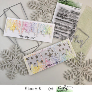 Slim Line Diecutting System cards with Erica!