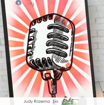 Slimline Stenciling and Embossing with Judy - Picket Fence Studios