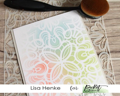 Soft and Pretty and Stencil Obsessed - Picket Fence Studios
