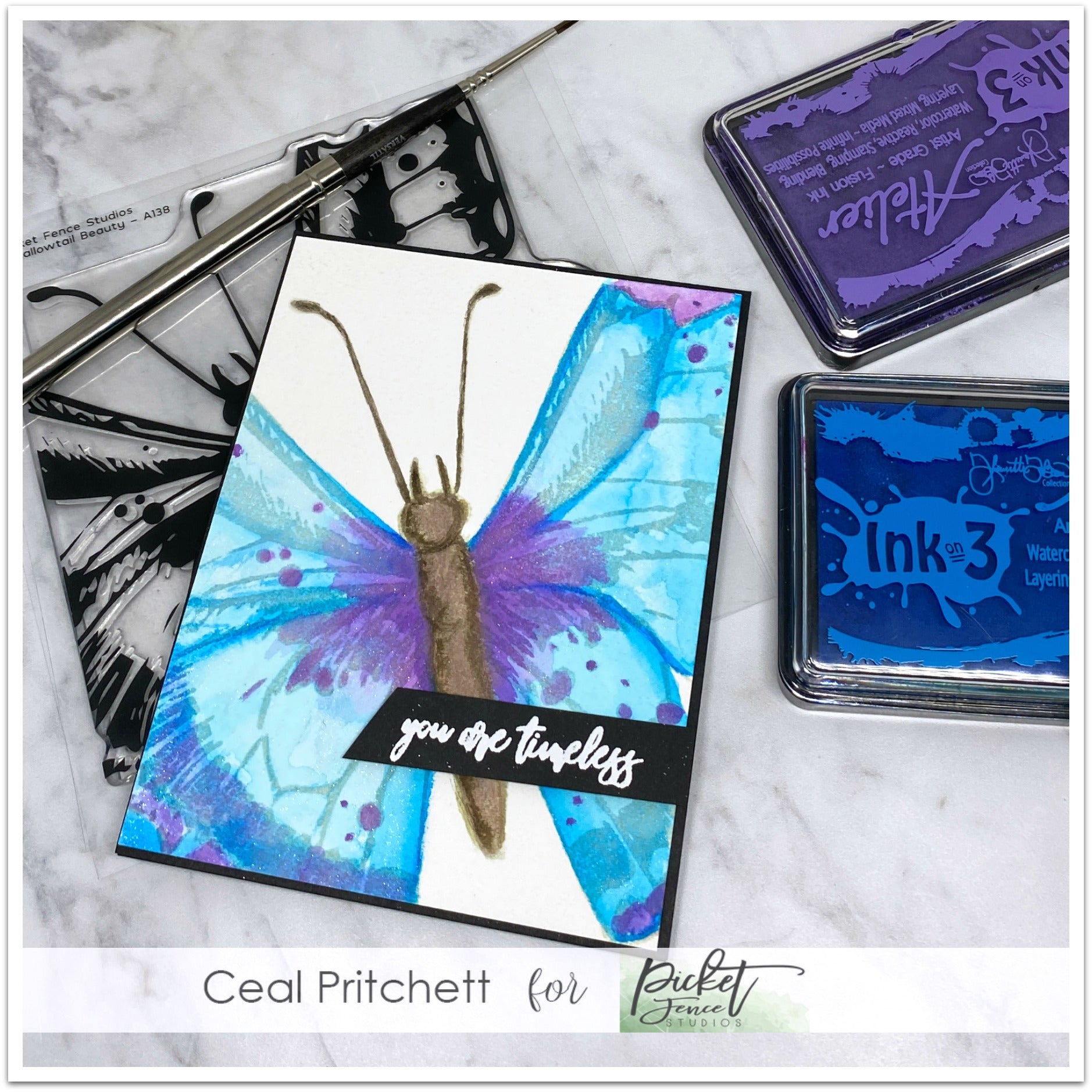 Swallowtail Beauty - Picket Fence Studios