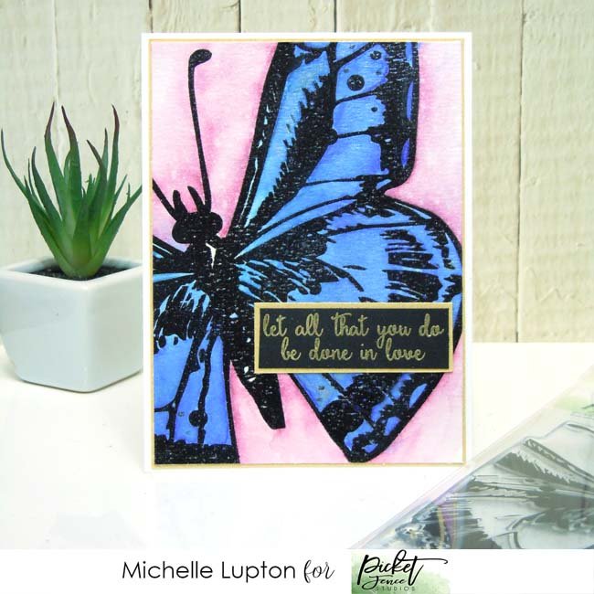 Swallowtail beauty with Michelle Lupton - Picket Fence Studios