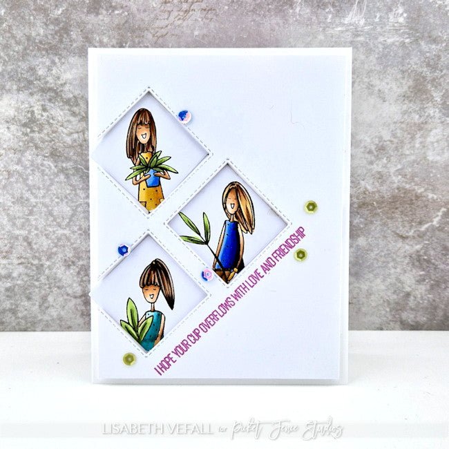Two completely different cards using The Best Dirt - Picket Fence Studios