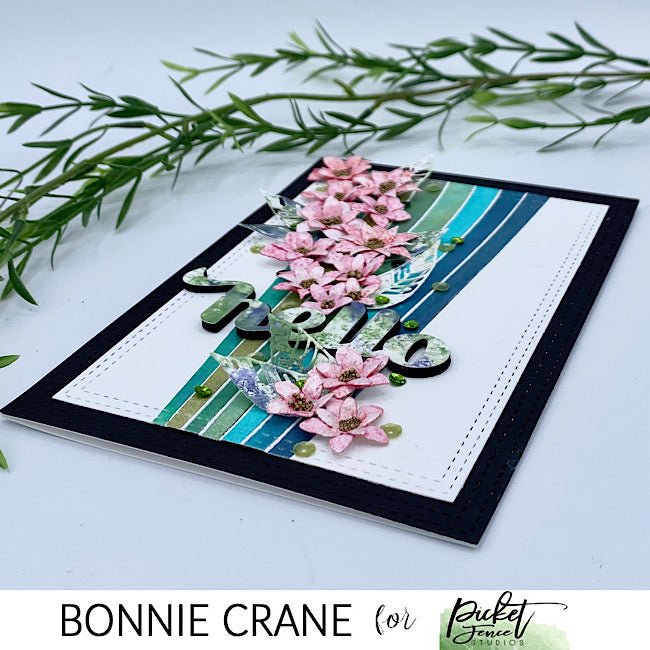 Visual Relief from The Cold As We Countdown to Christmas featuring  Layering Flora: BLOOMING BLOSSOMS - Picket Fence Studios