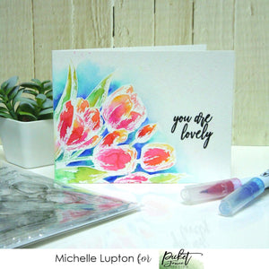 Watercolour Tulips with Michelle