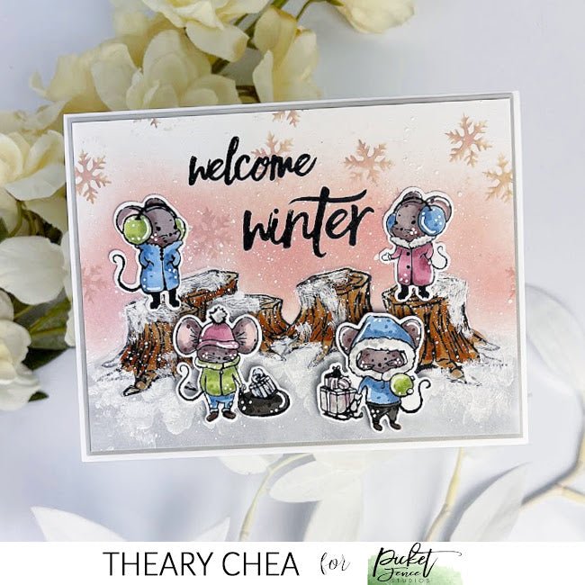 Welcome Winter by Theary Chea - Picket Fence Studios