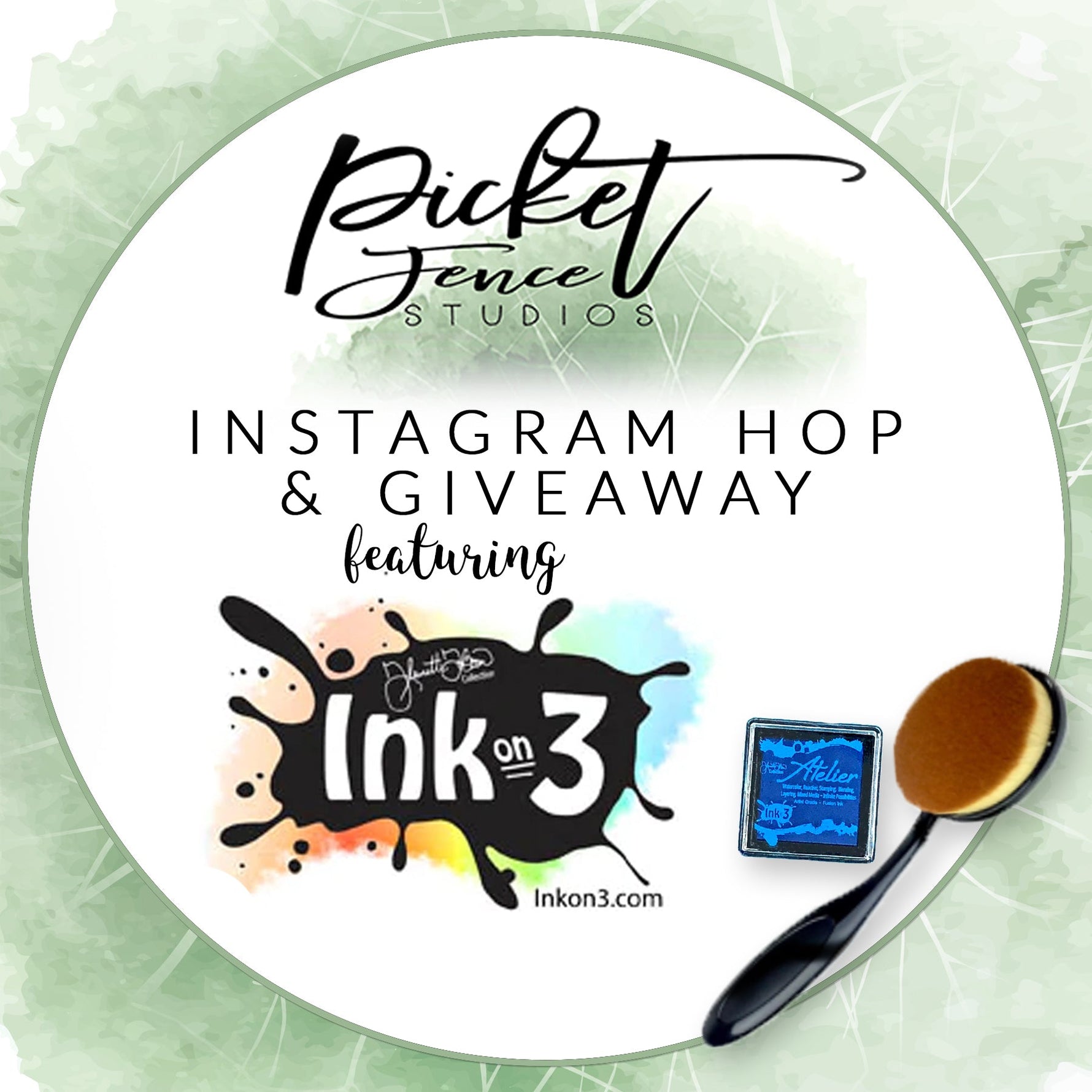 Winners for Instagram Hop featuring Ink on 3 - Picket Fence Studios