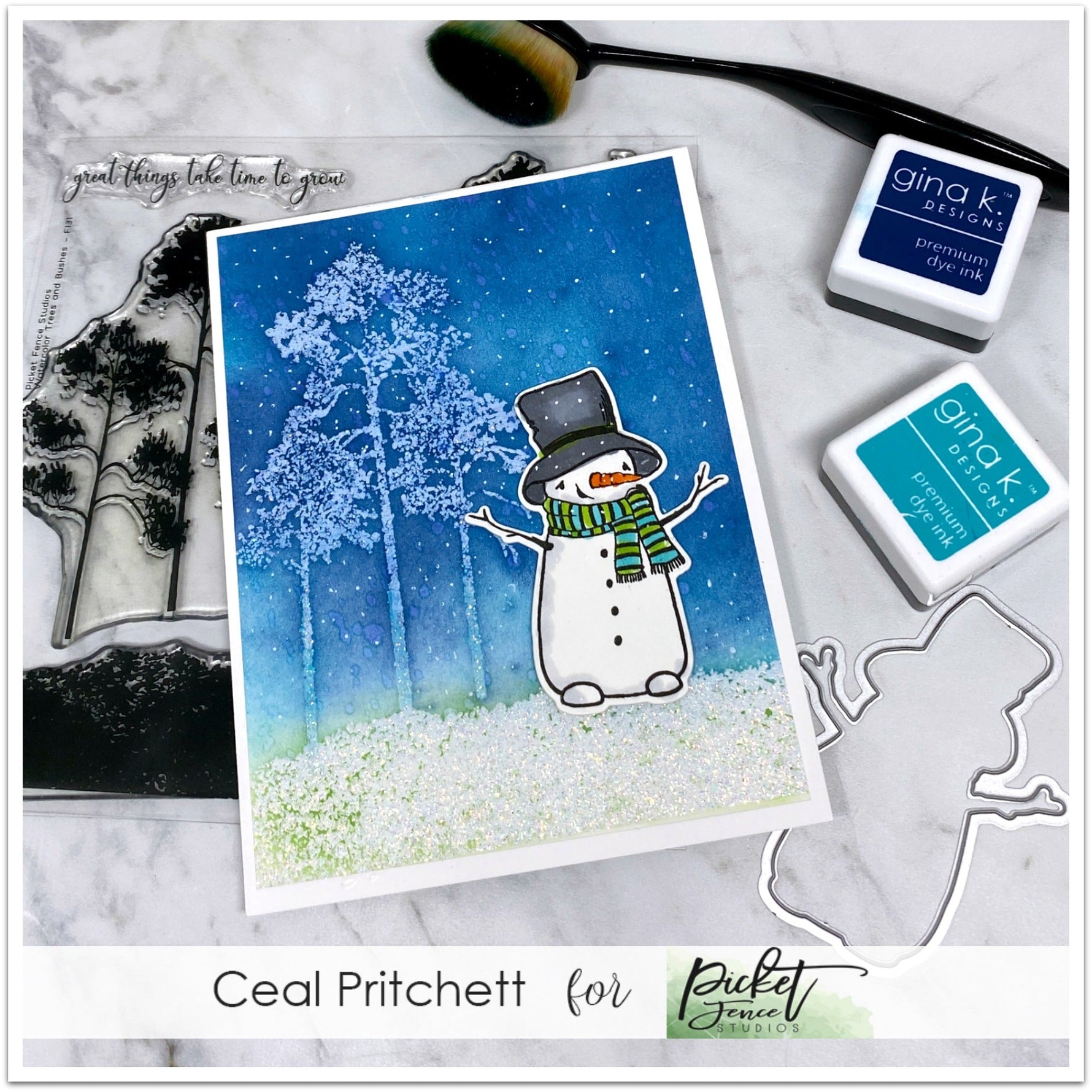 Winter Blues with Ceal Pritchett - Picket Fence Studios