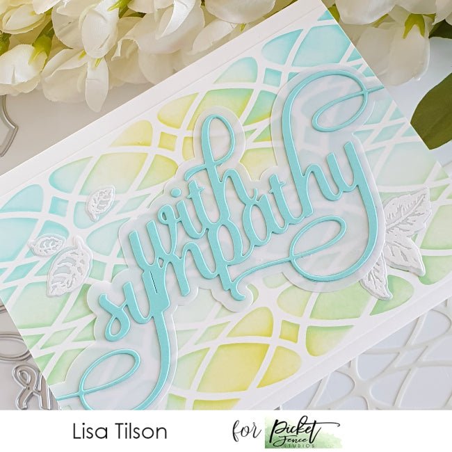 With Sympathy - The Cards We Never Want To Make - Picket Fence Studios