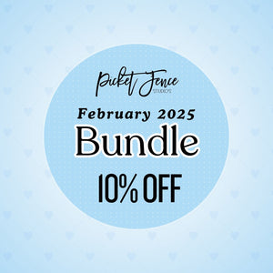 BUY ALL: FEBRUARY 2025 Fabulously Glossy A2 Card Fronts Bundle