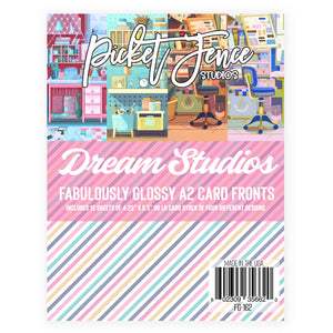 Fabulously Glossy A2 Card Fronts - Dream Studios