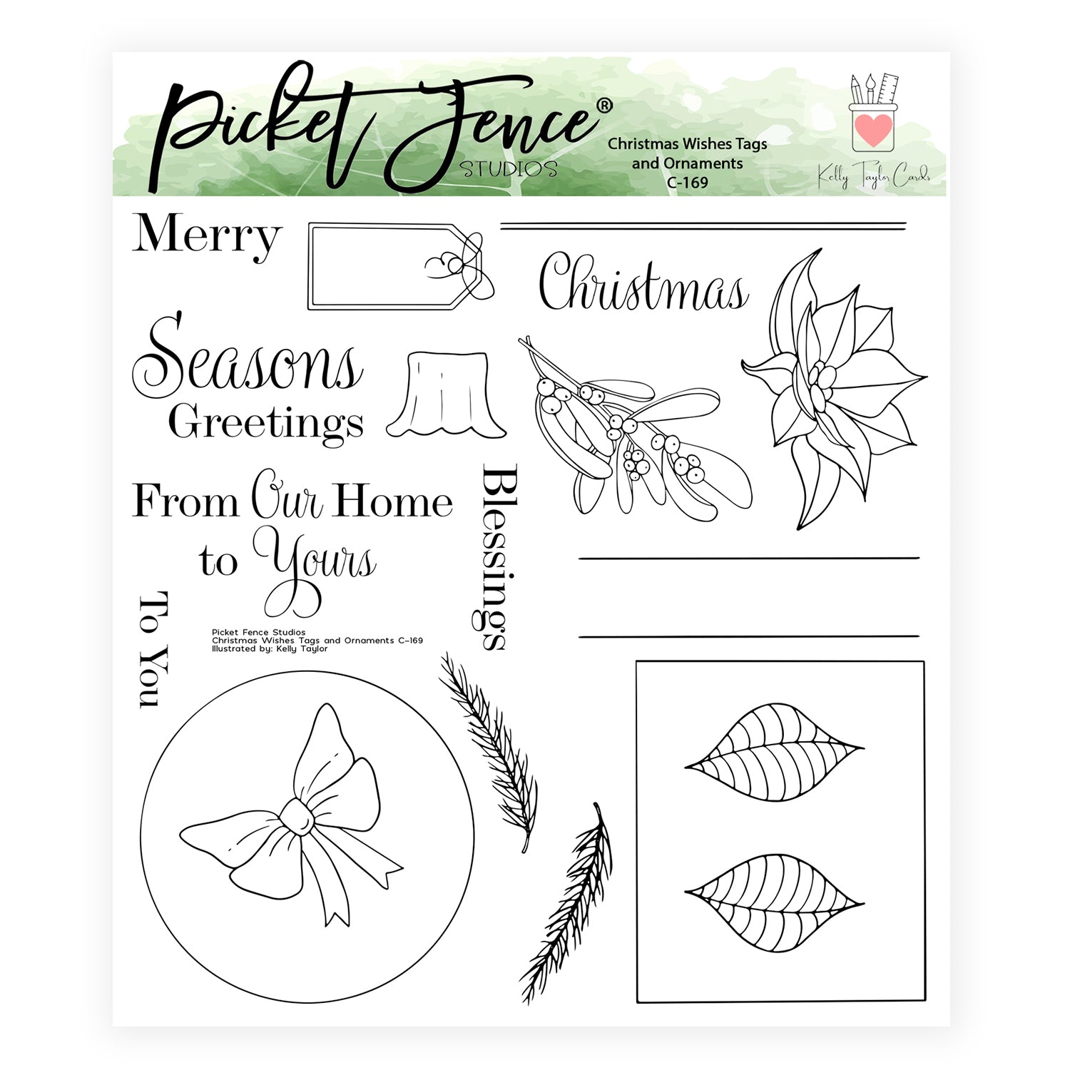 Christmas Wishes Tags and Ornaments Coordinating Die Set