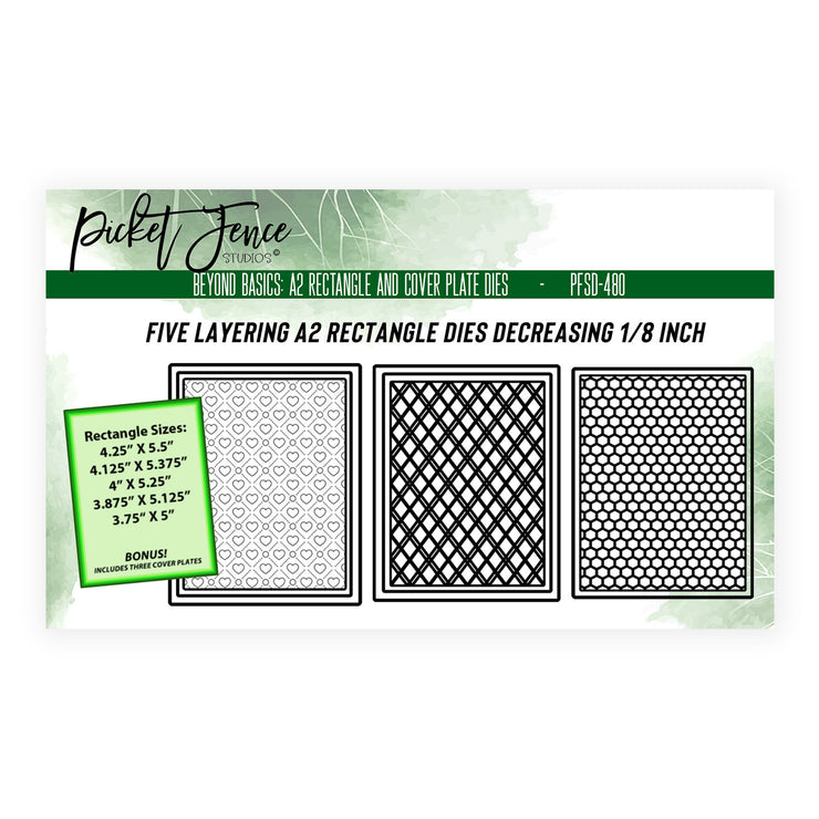 A2 Rectangle and Cover Plate Dies A2 Rectangle and Cover Plate Dies