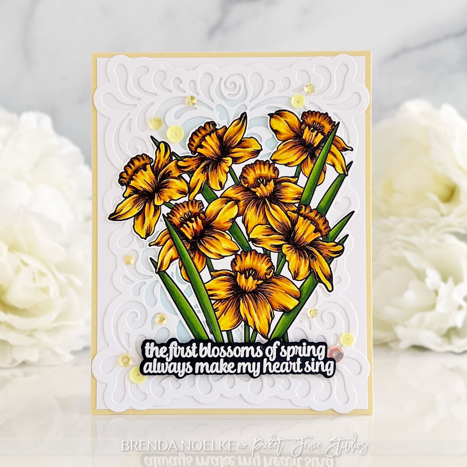 A2 Fancy Flourish Cover Plate Die