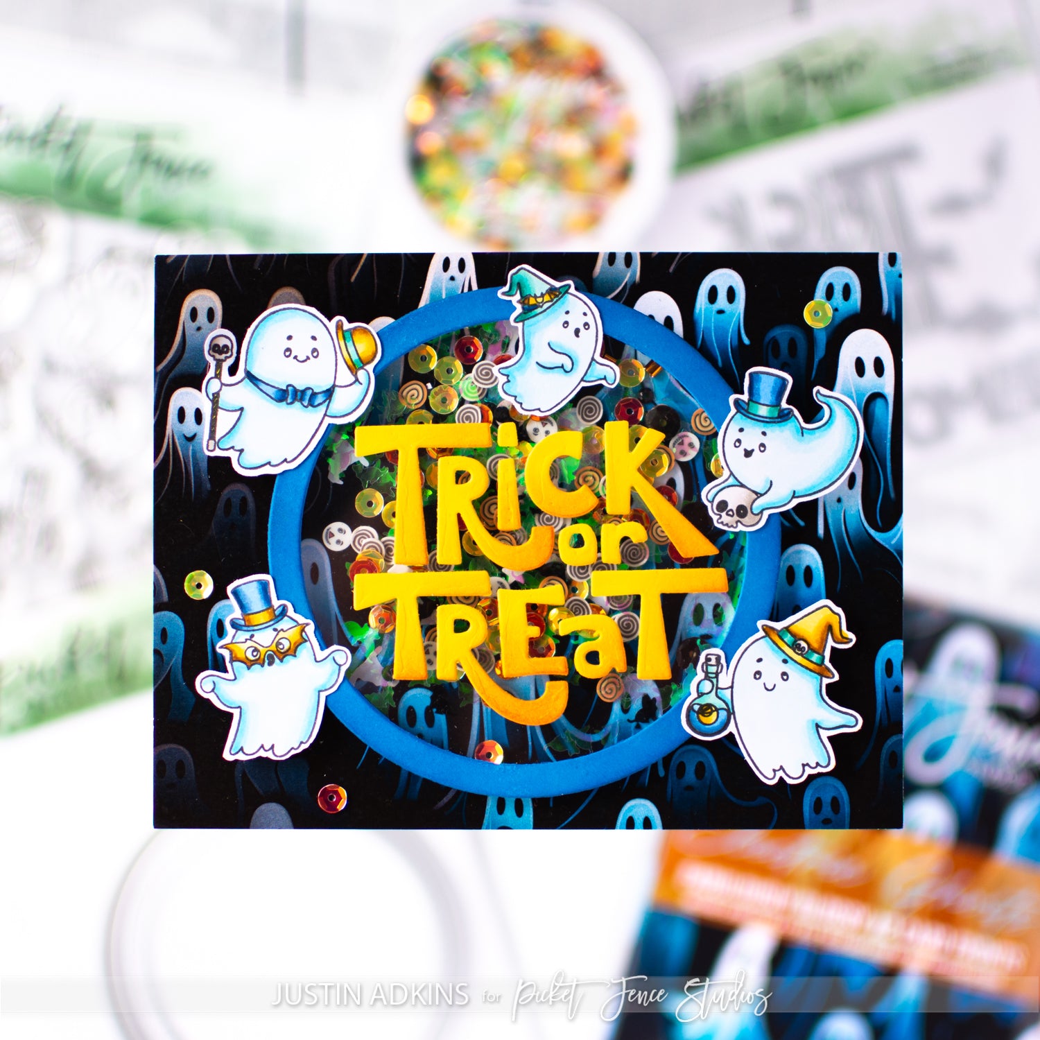 Trick or Treat Halloween Word Die Set