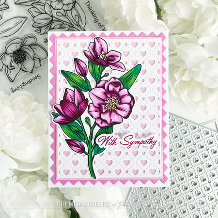 BUY ALL: OCTOBER 2024 Graceful Magnolias Stamp and Die Bundle