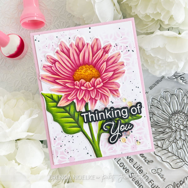 Brighter Days Gerbera Daisy Coordinating Die by Kelly Taylor