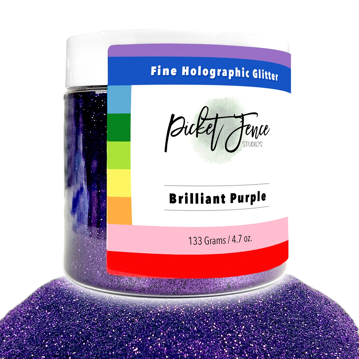 Brilliant Purple Glitter