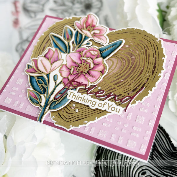 Graceful Magnolias Coordinating Die Set (Kelly Taylor)