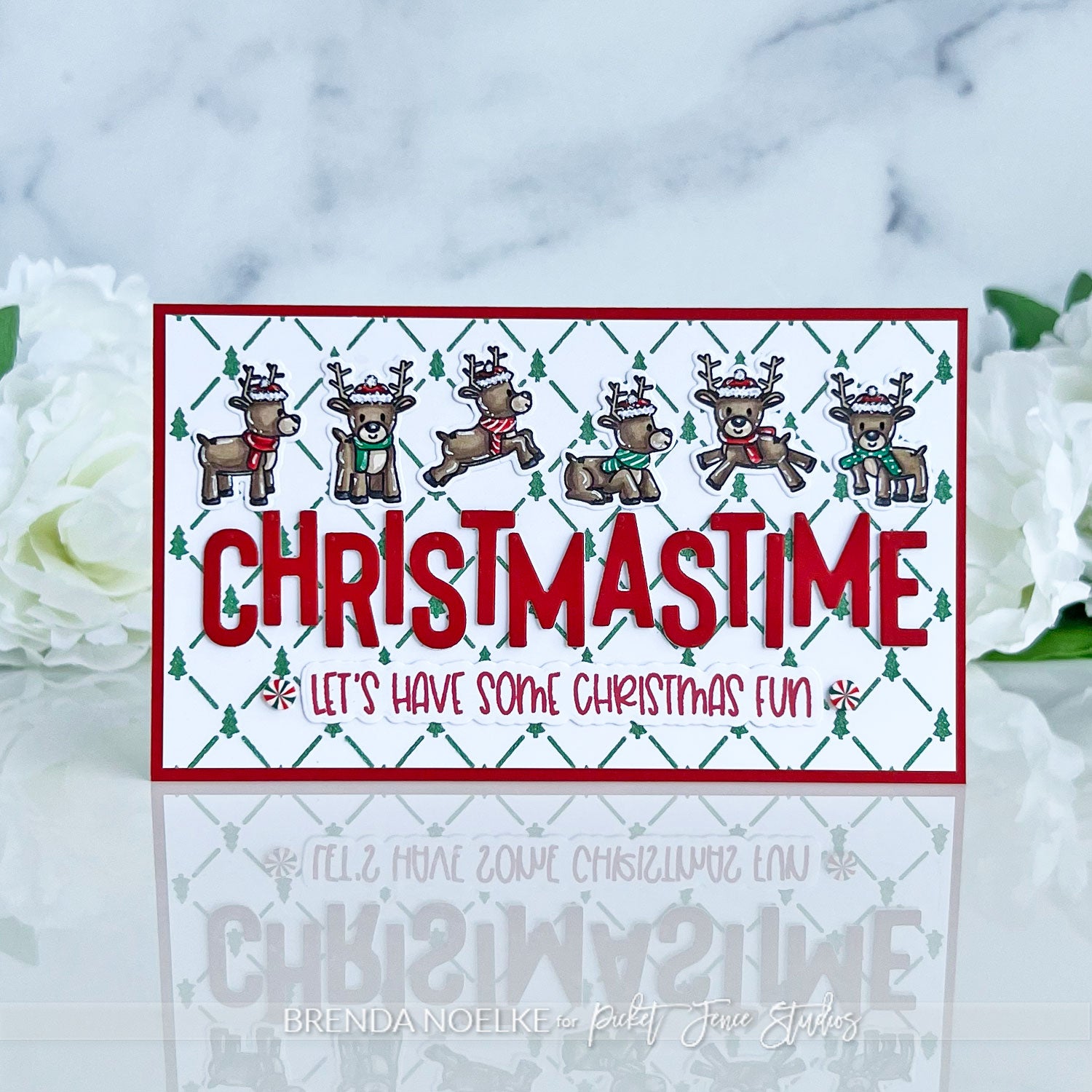 Christmastime He's the Reason for the Season Word Die Set