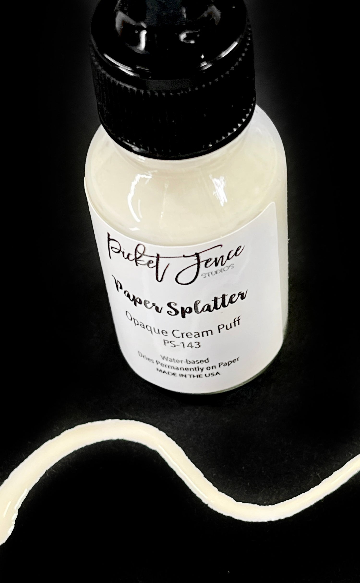 Paper Splatter - Opaque Cream Puff