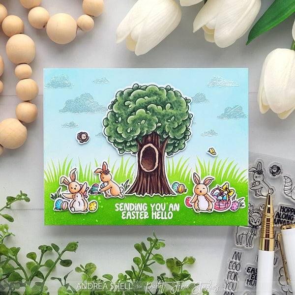 Peach and Piper: Easter Adventures Stamp and Coordinating Die Set