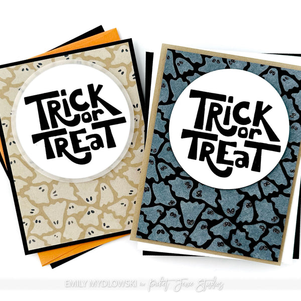 Trick or Treat Halloween Word Die Set