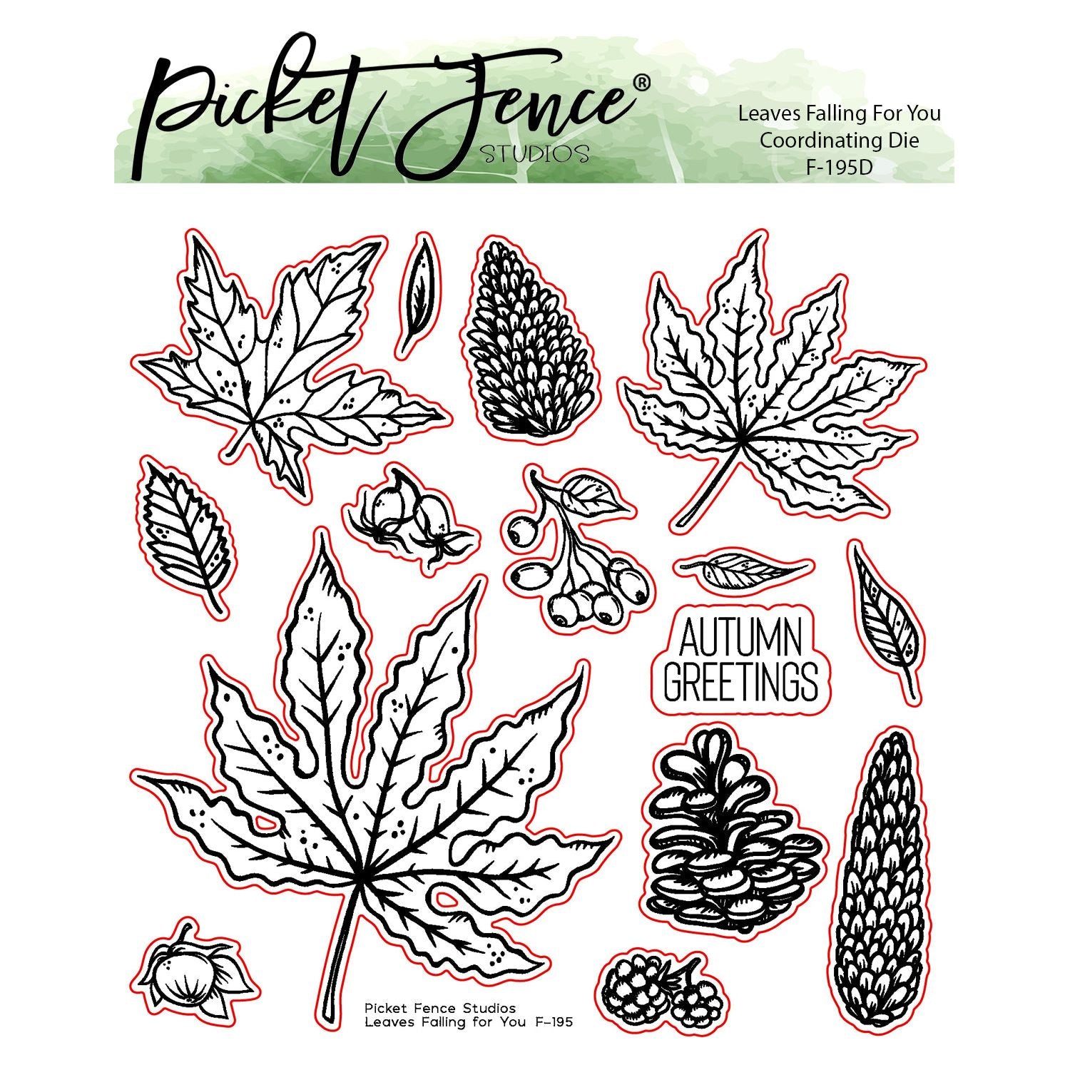 Leaves Falling for You with Coordinating Die Set