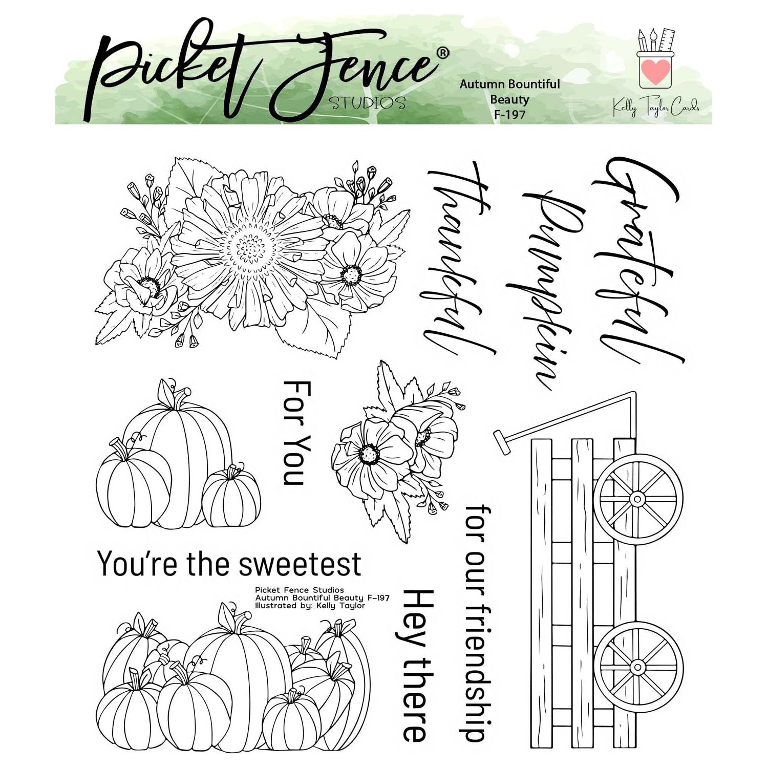 Autumn Bountiful Beauty Coordinating Die Set