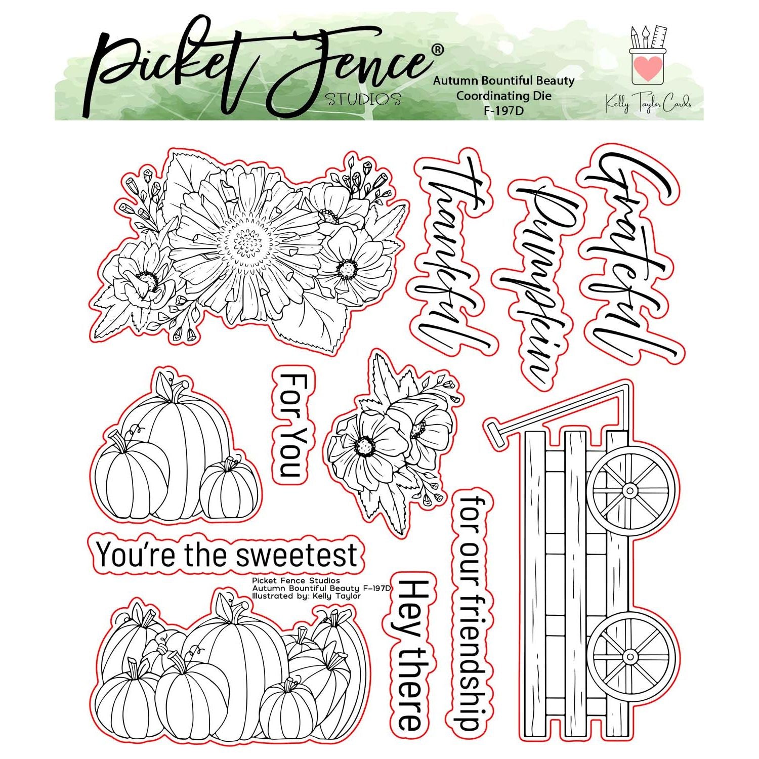 Autumn Bountiful Beauty Coordinating Die Set