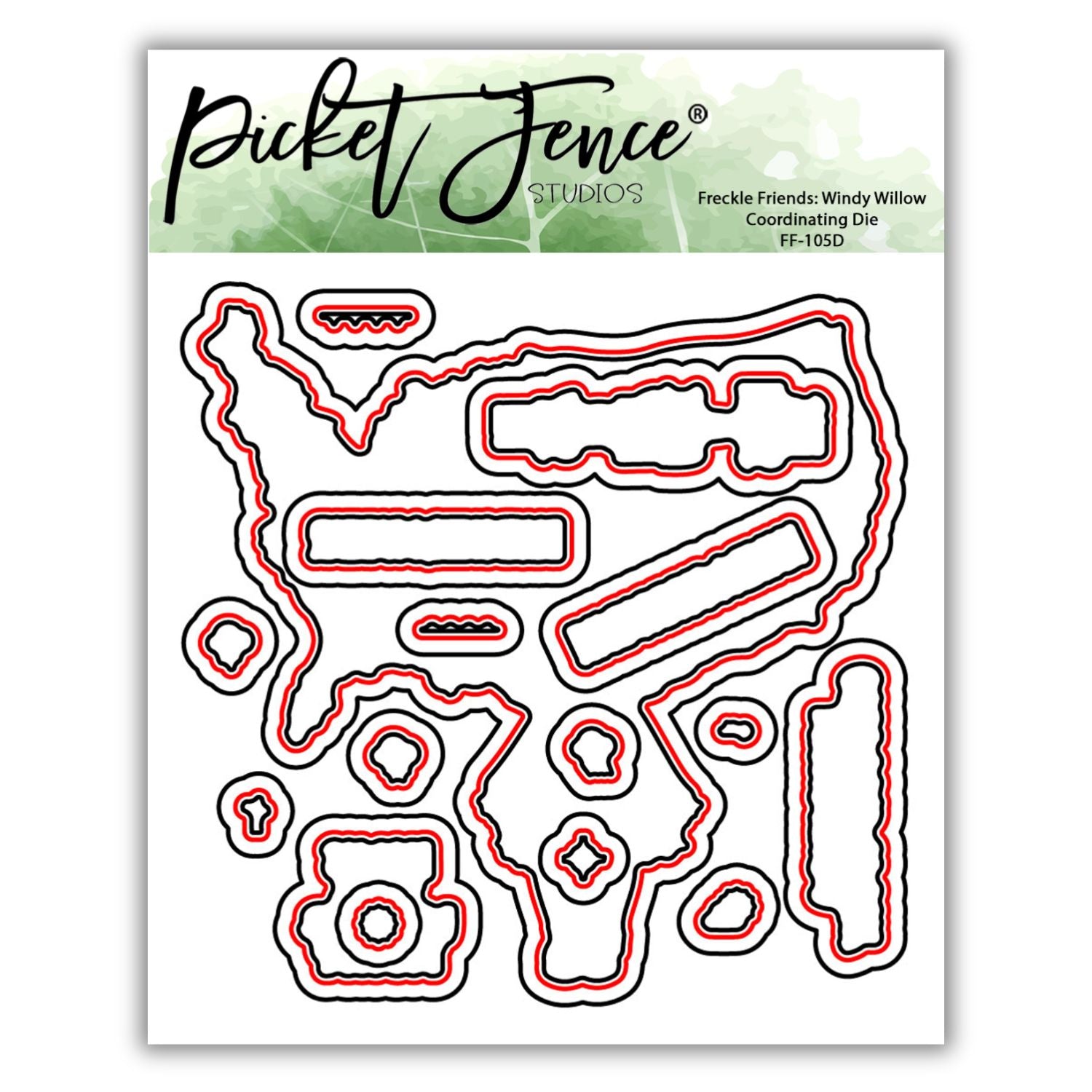 Freckle Friends: Windy Willow with Coordinating Die Set