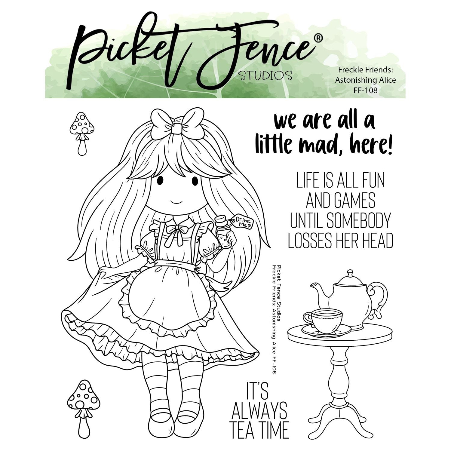 Freckle Friends: Astonishing Alice Coordinating Die Set