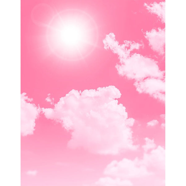 Fabulously Glossy Card Stock - Cotton Candy Clouds