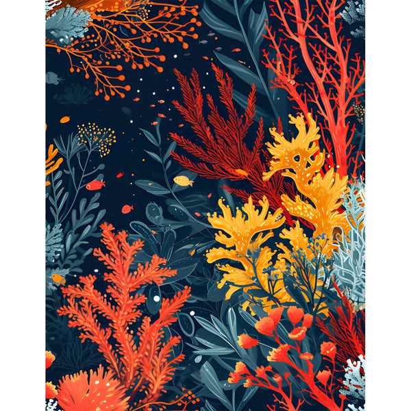 Fabulously Glossy Card Stock - Coral Reef
