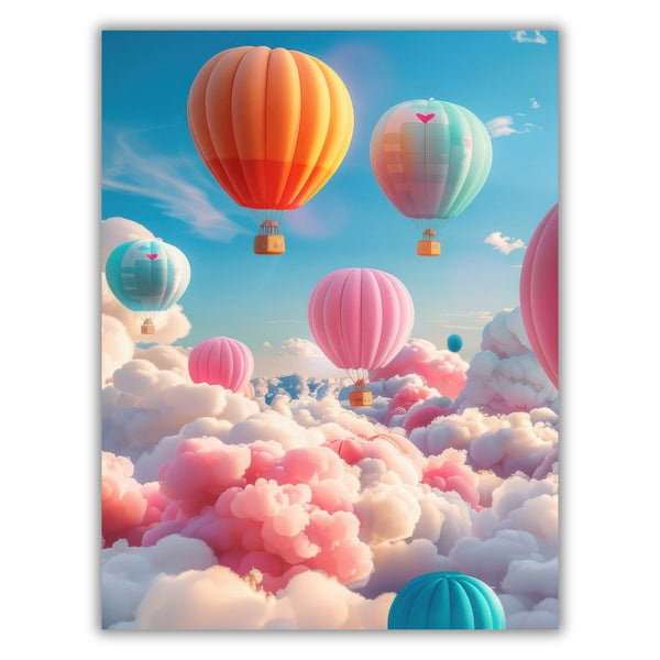 Fabulously Glossy A2 Card Fronts - Adventures in Hot Air Ballooning