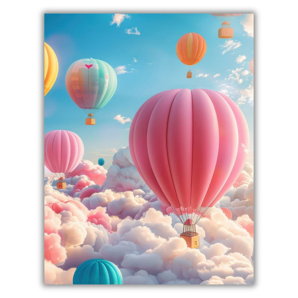 Fabulously Glossy A2 Card Fronts - Adventures in Hot Air Ballooning