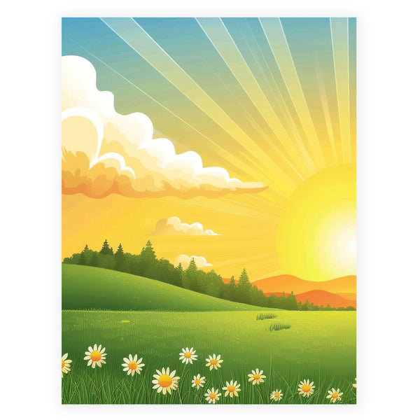 Fabulously Glossy A2 Card Fronts - Bright and Shiny Day