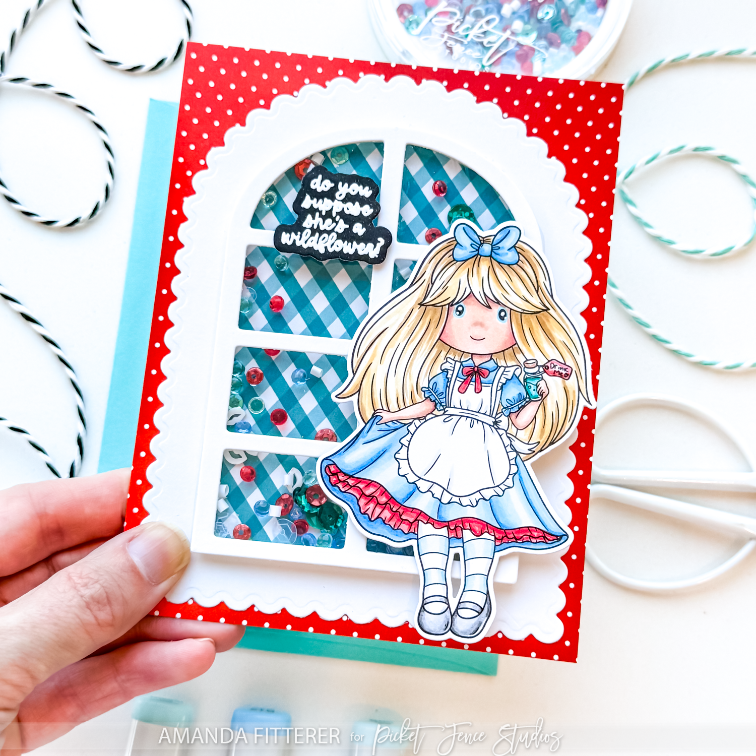 Perfect Card Making Kit: Freckle Friends: Astonishing Alice