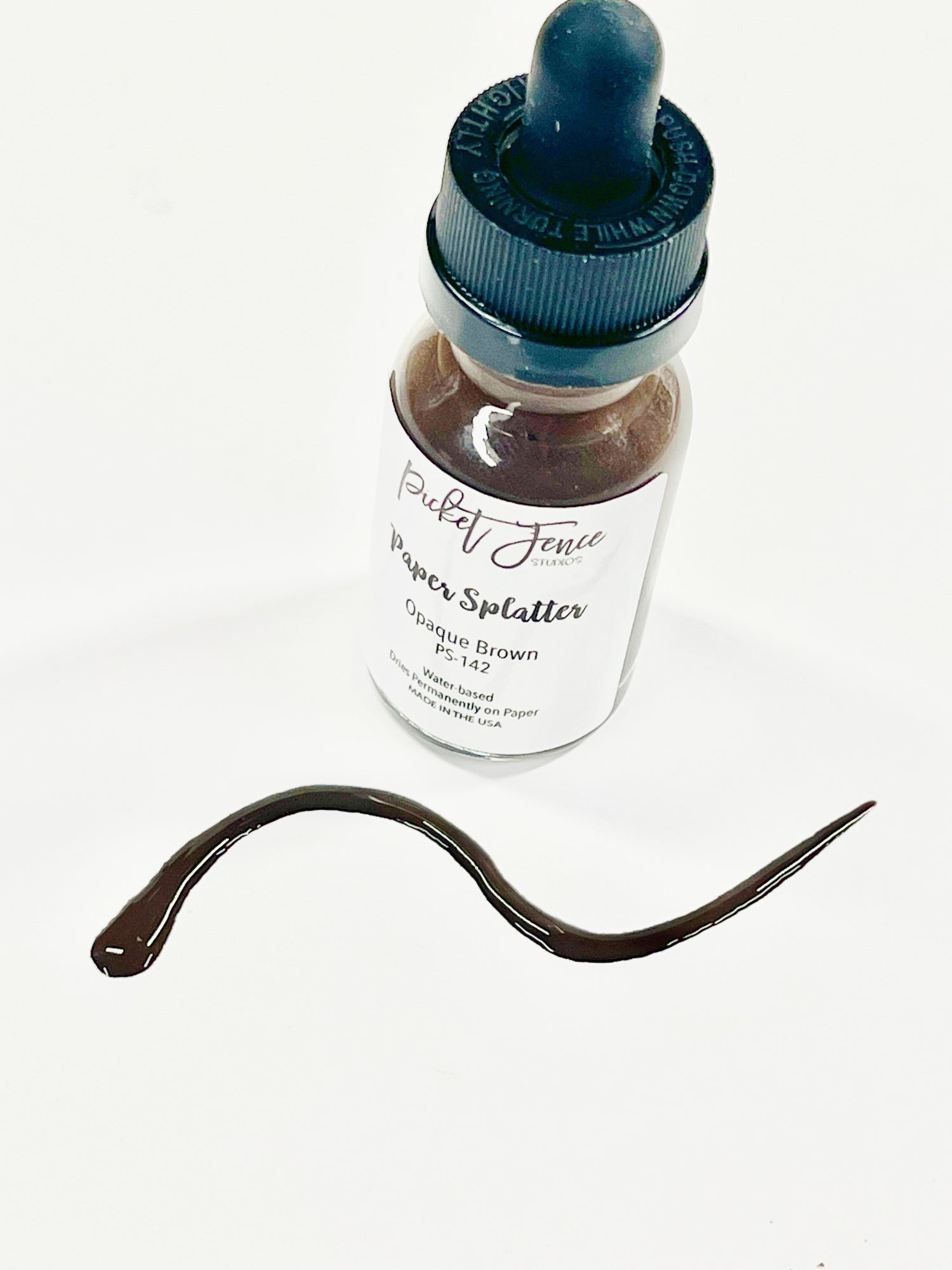 Paper Splatter - Opaque Brown
