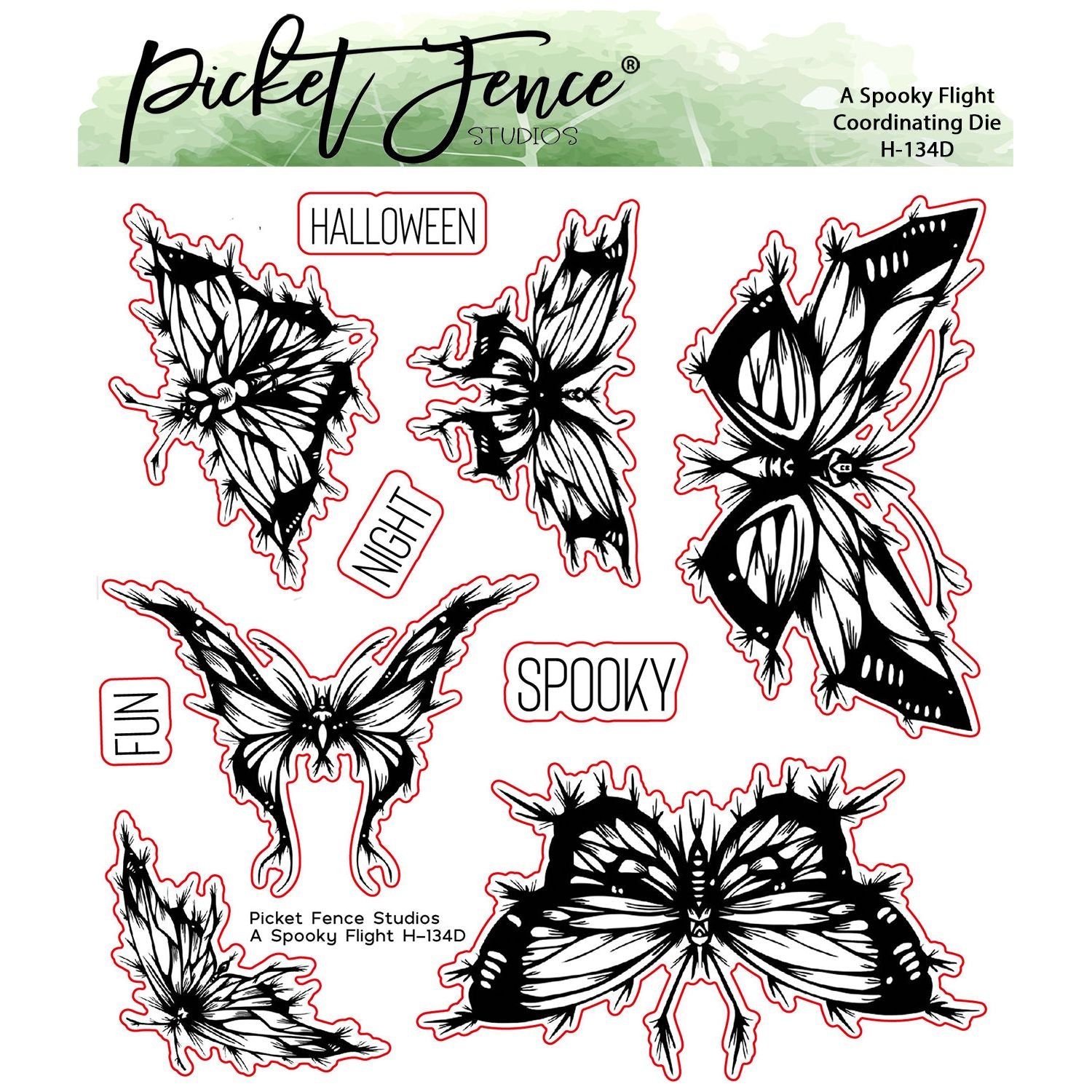 A Spooky Flight with Coordinating Die