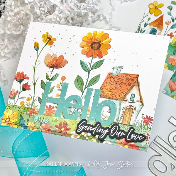 Fabulously Glossy A2 Card Fronts - Charming Country Cottages