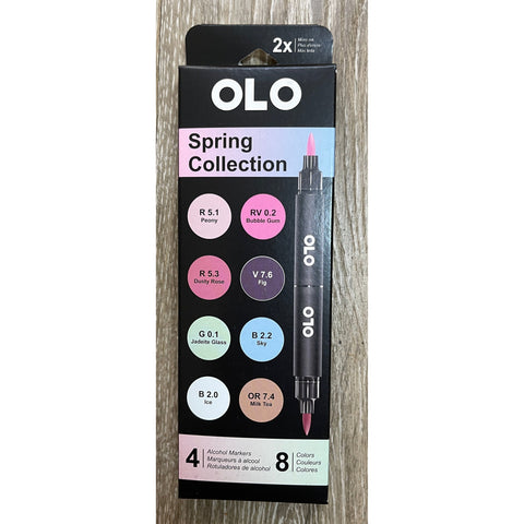 Spring OLO Mini Bundle - 4 Markers with 8 Colors