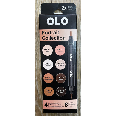 Portrait OLO Mini Bundle - 4 Markers with 8 Colors