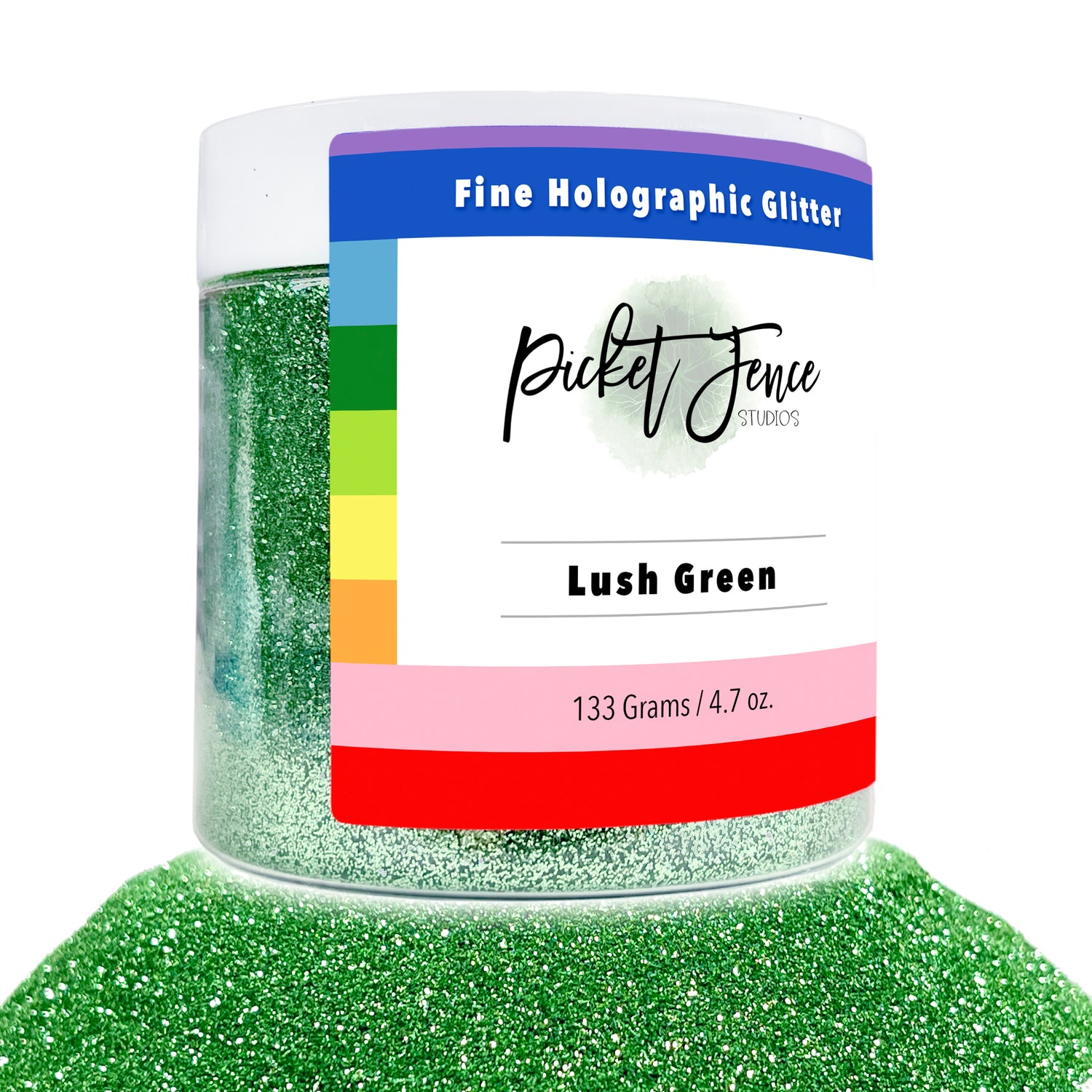 Lush Green Glitter