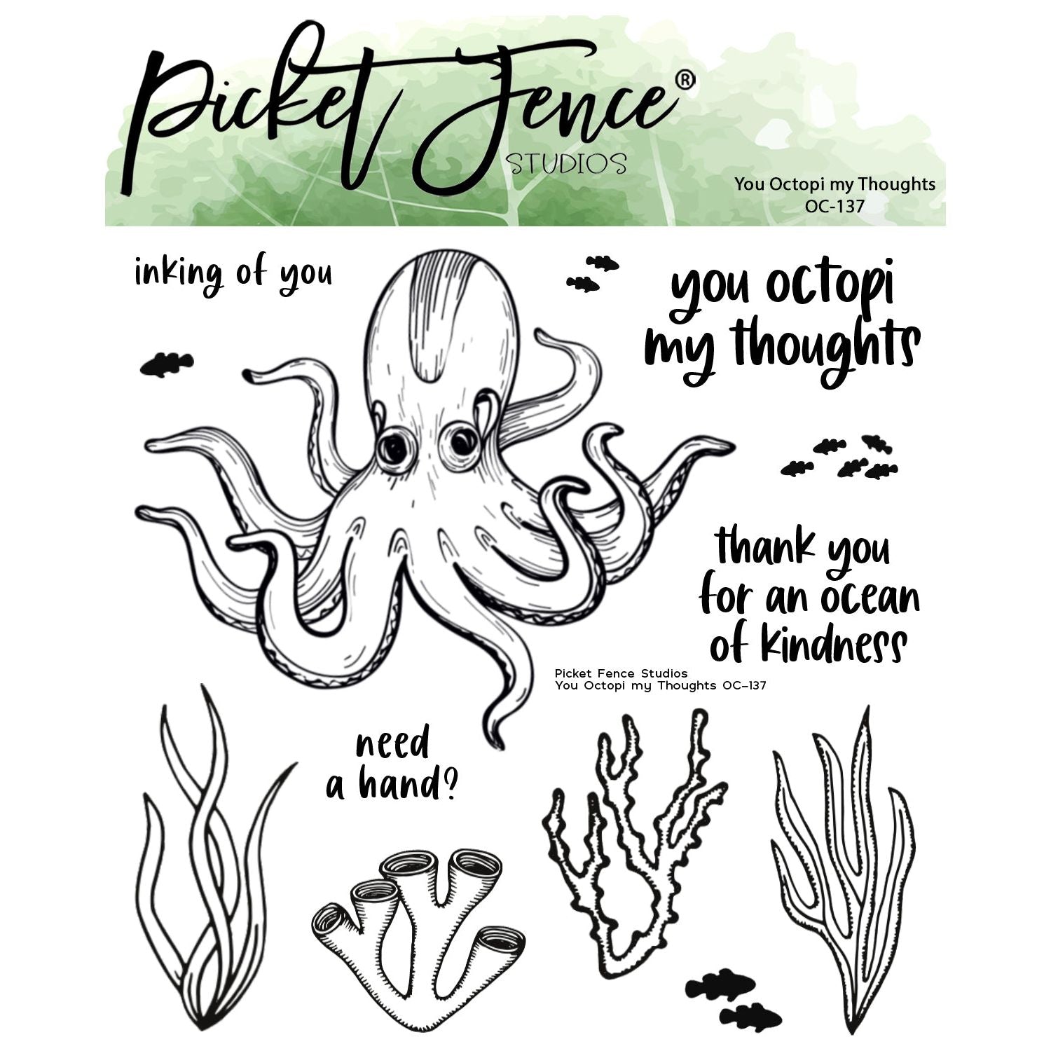 You Octopi my Thoughts with Coordinating Die Set